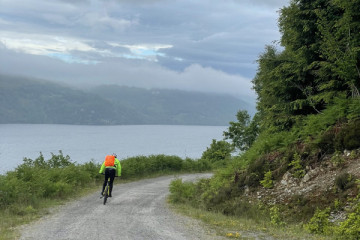 Exhilarating ride along the banks of Loch Ness.