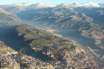 The hill of the Alhambra territory