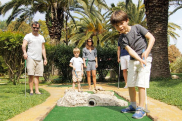Minigolf entry ticket