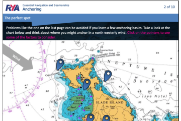 RYA Essential Seamanship and Navigation course online.