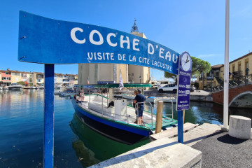 Les coches d'eau: Visit the canals of Port Grimaud