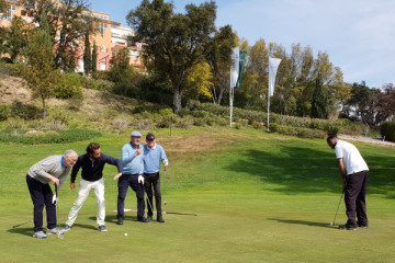 Guided golf tour