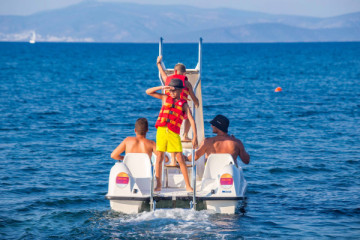 Pedal Boat hire in Kos island Greece.