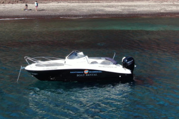 HALF DAY BOAT RENTAL - PROTAGON 20 - 6m -  150HP - WITH LICENSE