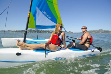 Hobie Wave rental. Catamaran Kos island Greece.