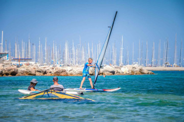Windsurfing lessons, kos island greece