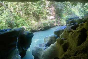 Charco Azul Cave River Adventure With Transport