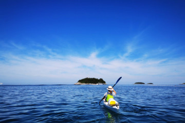 Sea kayaking Vrsar archipelago