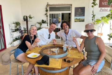E-bike tour in Cisternino. Visit a winery and an oil mill