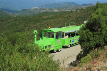 Excursion by train in the Unesco Park of Montalbo