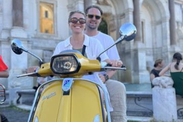 Cruising through history, one Vespa ride at a time! 