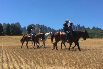 Montserrat Horseback Tour From Barcelona