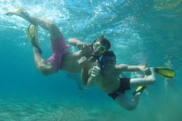 Snorkeling equipment rental