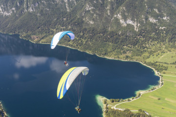 PARAGLIDING LAKE BOHINJ - VOGAR 1050m
