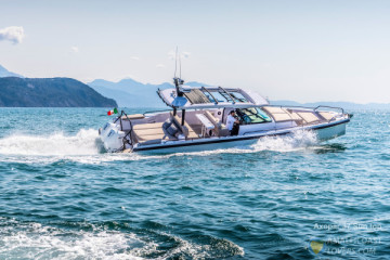 Axopar 37 Sun Top Yacht Rental with Skipper from naples
