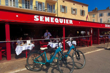 balade en velo electrique Energy Bike, de Port Grimaud à St tropez !