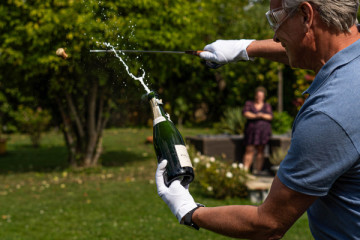 Champagne Sabering and Tasting Workshop