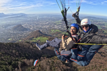 Tandem Paragliding Gaisberg / Salzburg