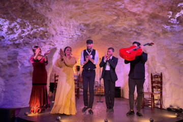 Flamenco show with optional drinks or dinner in El Templo Flamenco
