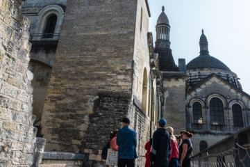 The roofs of Saint Front Cathedral