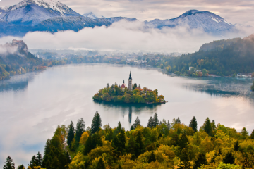 Ljubljana and Bled Lake