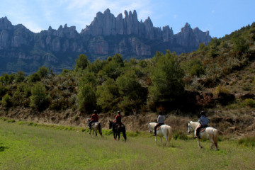 Montserrat Walk and Horse Ride Tour From Barcelona
