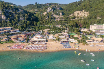 Corfu's Best Beach Day: Glyfada Beach Escape