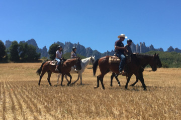 PRIVATE TOUR - Montserrat Horseback Tour From Barcelona