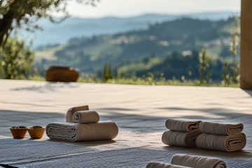 YOGA AMONG HILLS AND VINEYARDS - INDIVIDUAL OR GROUP SESSIONS