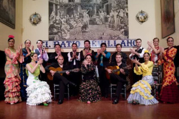 Flamenco at tablao in Seville - Patio Sevillano