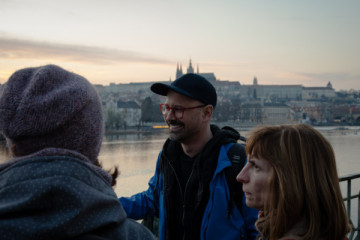 Prague by night