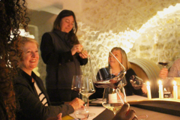 Private tasting in the heart of our cellar