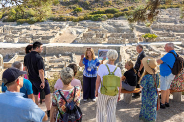 Guided tour in Ancient Kamiros