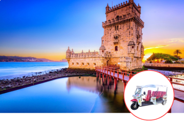 Lisbon Tuk Hidden Gems & Secret Streets 2h