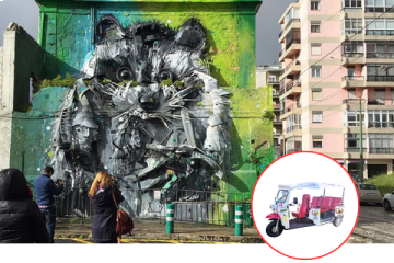 Lisbon Tuk  Street Art & Hidden Neighbourhoods 2H