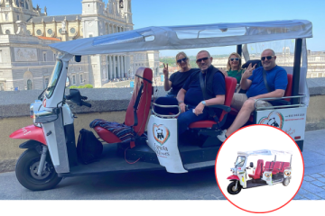 TUK TUK | PRIVATE TOUR MADRID TO UP 6 PEOPLE