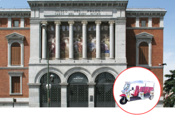 tuk tuk Madrid - Green Tours