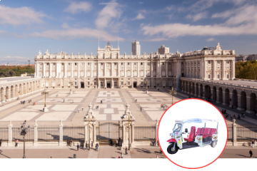 tuk tuk Madrid - Green Tours