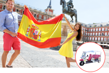 tuk tuk Madrid - Green Tours