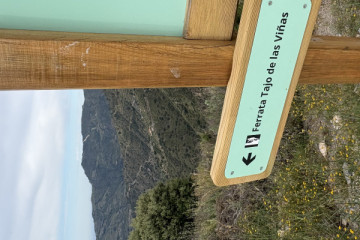 Vía Ferrata Tajo de Las Viñas en Lentegí