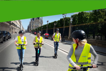 Electric scooter: a fun and touristic ride