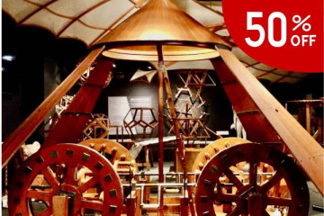 50% DISCOUNTED TICKET – OFFICIAL WEBSITE LEONARDO INTERACTIVE MUSEUM