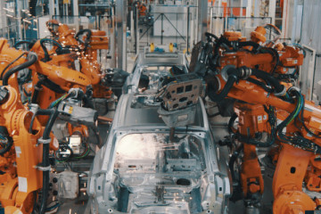 Volvo Cars Factory Tour by the famous Blue Train