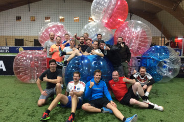 60 Minutes Bubble Football in Hamburg (Indoor Soccerhall / 5A pitch)