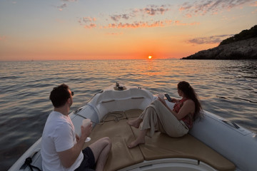 Perfect End to a Perfect day at Sunset Boat Tour