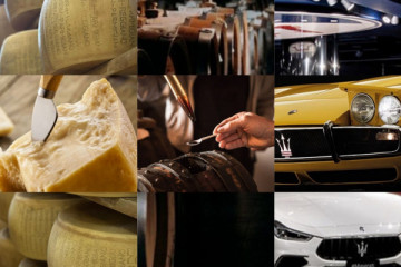 PARMIGIANO CHEESE FACTORY + BALSAMIC VINEGAR + MASERATI CARS MUSEUM