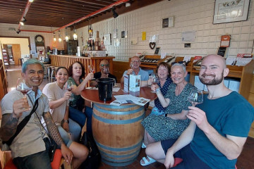 Beaujolais wine tasting