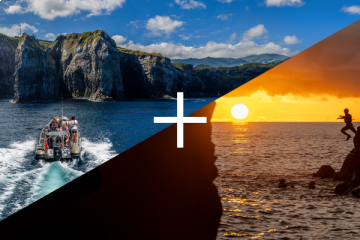 Boat Tour + Coasteering in São Miguel´s coast