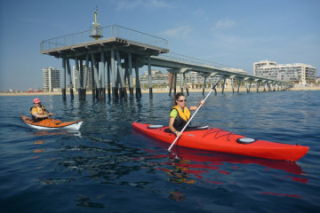 Bautizo de kayak de mar