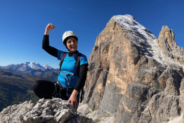 Via Ferrata in Dolomites